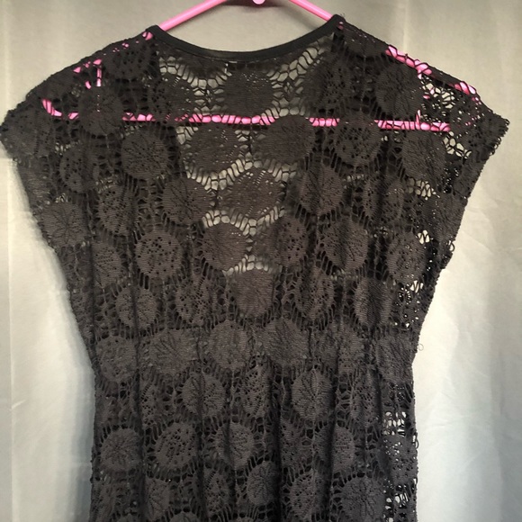Black Lace Cover Up - Picture 3 of 4